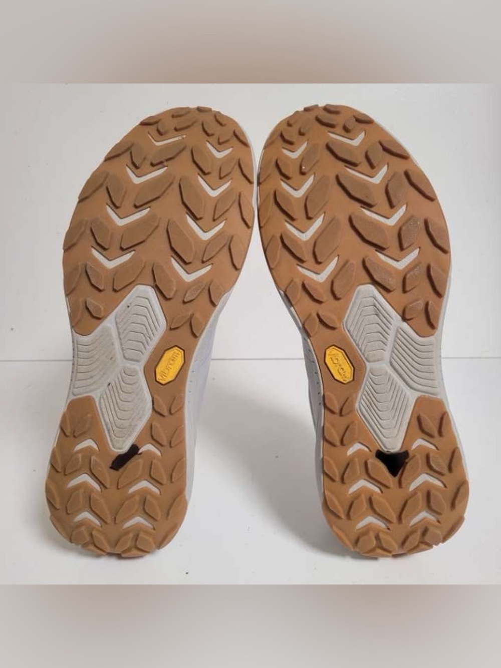 Men’s Hoka One One Transport Gray Lime Green Athletic Sneakers Shoes Size 13 - Picture 8 of 10